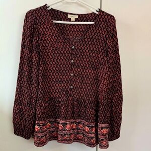 Style & Co loose fitting top